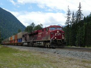 Rogers Pass, westl. Portal des Connaght Tunnels <a href=