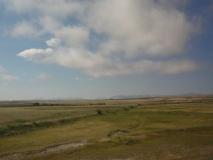 Übergang von den Rockies in die grossen Ebenen von Montana