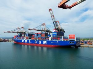 CMA CGM COLUMBIA, Kingston, Jamaica