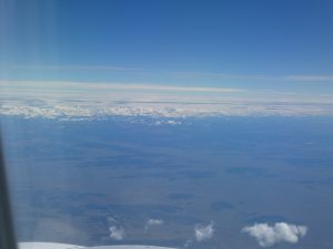 Ushuaia, Anflug