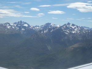 Ushuaia, Anflug